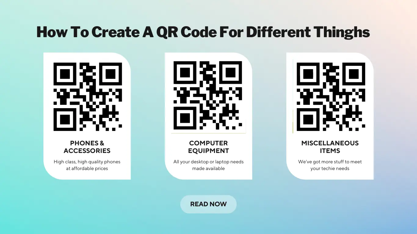 How to create QR code